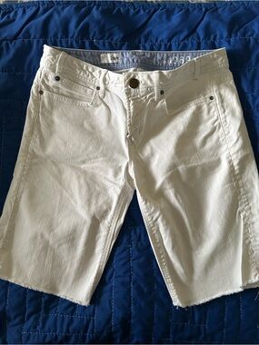 GAP White Women’s Denim Cutoff Shorts